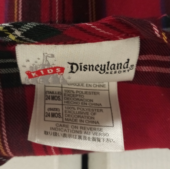 Disneyland Mickey mouse Santa footy pajamas - Picture 2 of 4